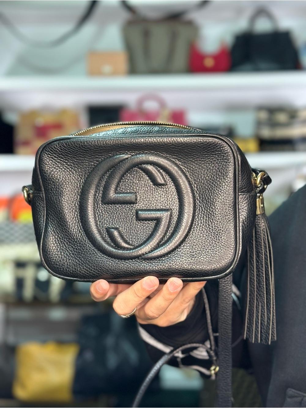 Gucci Black Soho Camera BY ITSELF